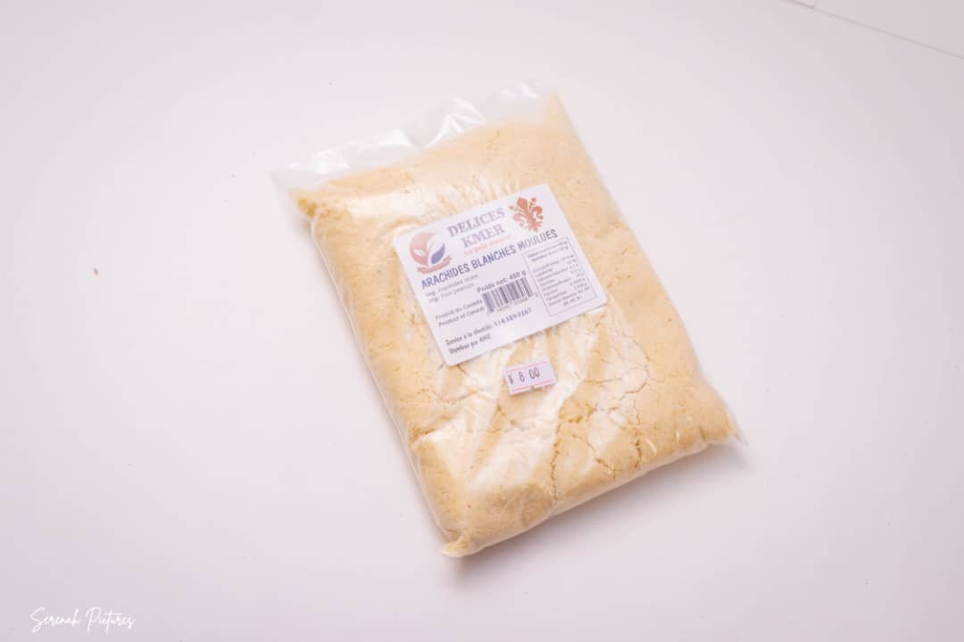 Arachides blanches moulu/Arachide blanc moulu pour ndolè