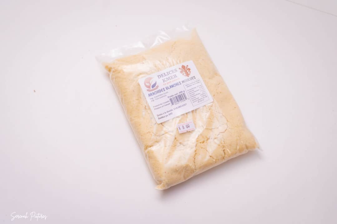 Arachides blanches moulu/Arachide blanc moulu pour ndolè