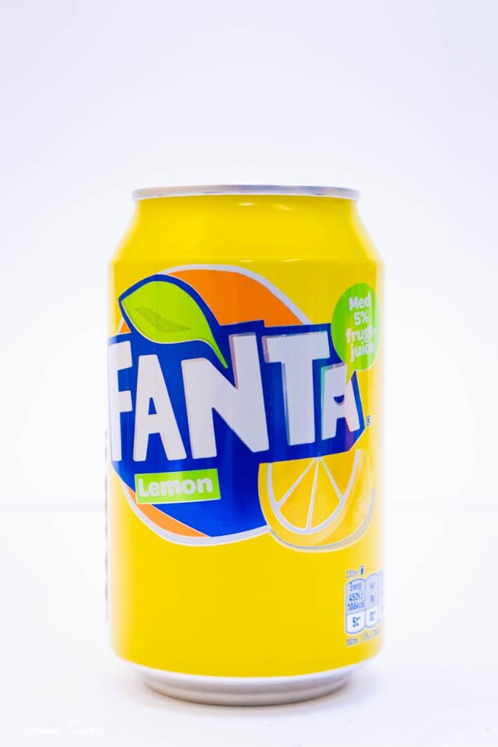 Fanta en cannette
