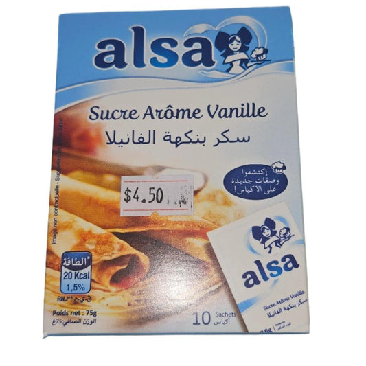 Alsa  - Sucre Arôme Vanille