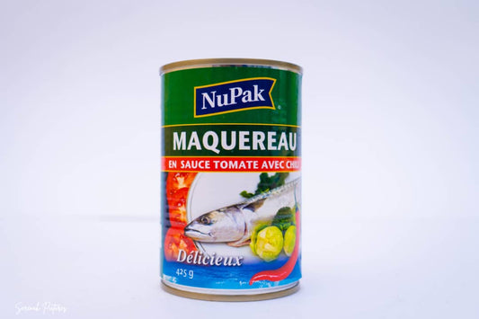 Maquereau en sauce tomate avec Chili