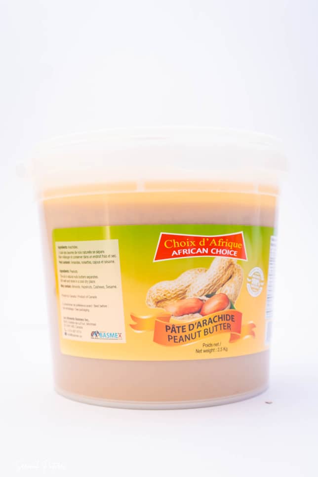 Patte d’arachide grillée 2,5l